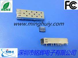 SFP连接器-1x1压接式