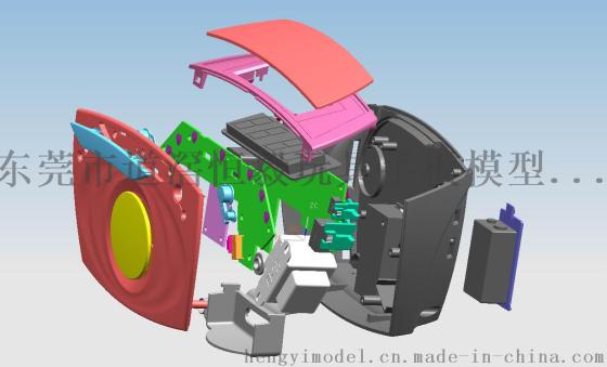智能机器零件3D抄数绘图，三维建模输出CAD工程图，塑料盒抄数设计，3D产品设计绘图公司