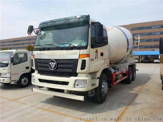 福田欧曼12方混凝土搅拌车