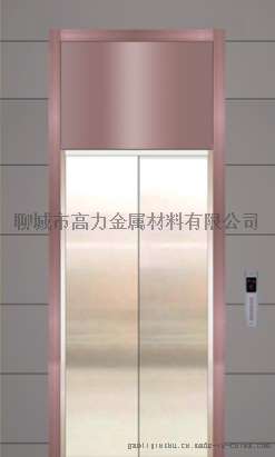 红铜拉丝电梯门套c-301