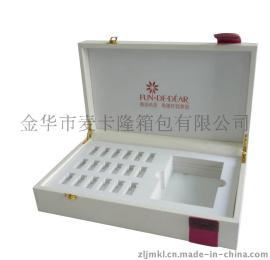 保健品包装皮盒设计美容养生包装盒