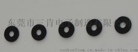三肯制造黑色硅胶缓冲垫