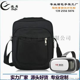 箱包工厂现货批发男女式单肩商务挎包 VR3D眼镜背包