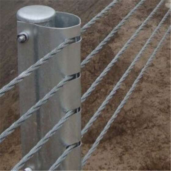 绳索护栏生产厂家、景区绳索护栏网