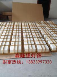 【古镇森隆堡灯饰】，（大型仿云石壁灯），金色户外仿云石壁灯，商业大厦外墙壁灯，防水防锈大型户外灯，古镇厂家批发订做云石壁灯