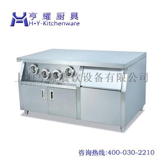 不锈钢1.5米中心岛 什么是西式中心岛 汉堡店中心岛储物柜 优质中心岛批发价格