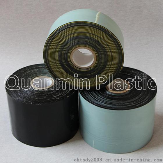 管道防腐胶带厂家供应迈强牌1.20mm 厚T660-48抗冲击 耐酸碱改性沥青燃气管道防腐胶带