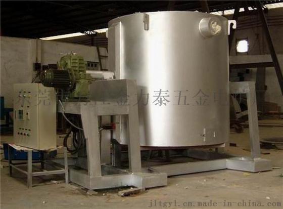 PID智能空温熔铝炉 可倾斜自动倒铝液式熔化炉