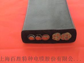【厂家直销】河南供应百胜高质量YFFB耐油耐寒耐磨行车起重机电缆,扁电缆价格最低