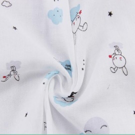 纯棉双层婴儿服装吸汗巾方巾纱布