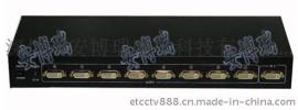 安博瑞1分8DVI分配器ET-DVI108 DVI分配器