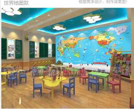 广州定制壁画厂家，幼儿园大型壁画，五星级酒店，电影院主题壁画
