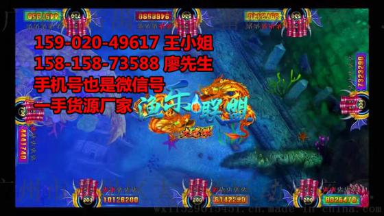 正版8人渔乐联盟新款打鱼机