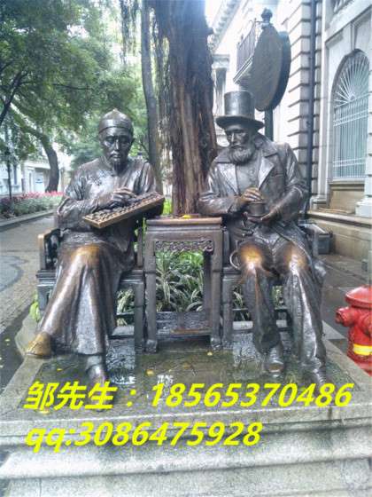 园林景观雕塑 园林景观雕塑摆设 玻璃钢园林景观人物雕塑
