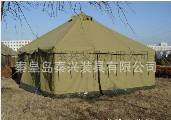 秦兴厂家热销5*5纯棉大型帆布帐篷 外贸帐野营篷 可定制