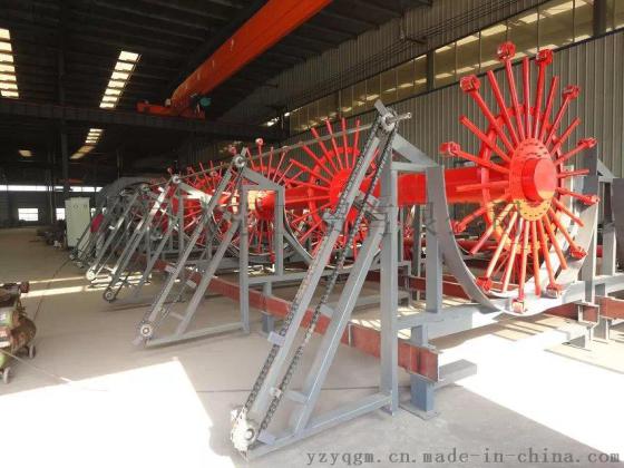 半自动人工焊桩基钢筋笼成型机 数控钢筋笼成型机