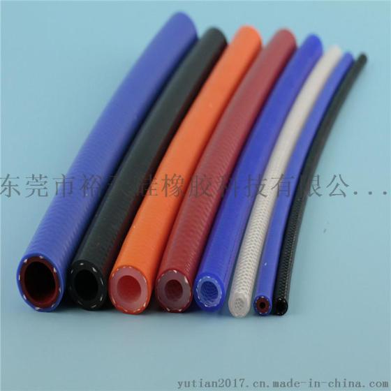 硅胶编织管 编织硅胶管 食品级硅胶编织管生产工厂