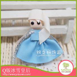 冰雪奇缘公主发夹发饰 超可爱儿童头饰批发