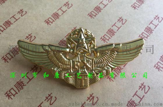 航空飞行翅膀胸章制作，定制飞行胸章
