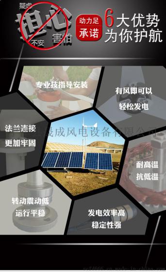 晟成sc-787风光互补发电机供电专用发电机1000w