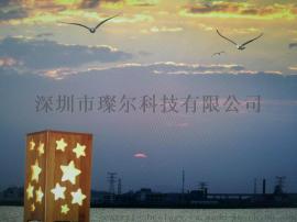 APP智能音乐台灯氛围灯蓝牙音箱灯七彩LED灯竹子卧室床头灯音响