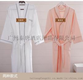 夏季男女纯棉浴袍