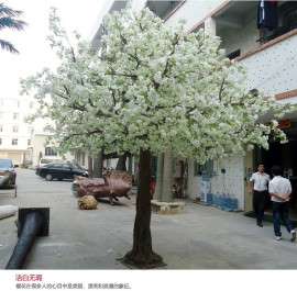 高仿真樱花树 玻璃钢樱花树 人造桃花树 园林设计景观工程造景树