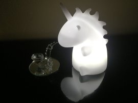 2017最新爆款发光LED灯 迷你小夜灯 床头灯 卡通可爱动物 独角兽LED灯