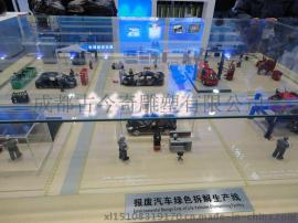成都+古今奇雕塑+汽车生产流程模型