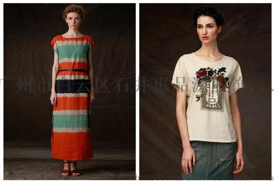 达衣岩品牌折扣女装棉麻秋装连衣裙折扣尾货货源走份