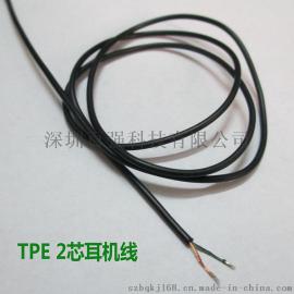 厂家直销 多股喇叭线 2芯绞线 耳机引线 多股漆包线 PVC绞线