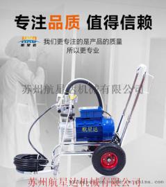 新疆喷涂机，高压无气喷涂机利用高压柱塞泵将涂料增压至3000PSI(210kg/cm),