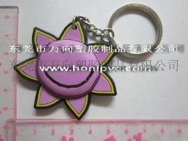 软PVC太阳造型钥匙扣 1元小礼品钥匙扣