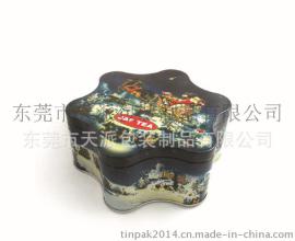 五角星形状的圣诞主题包装盒 圣诞节日礼品盒