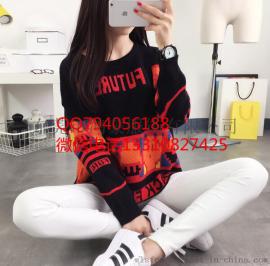 便宜韩版潮流库存厚毛衣批发冬季时尚羊毛衫批发厂家女士针织衫批发
